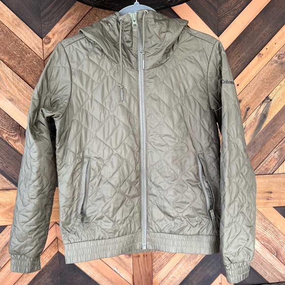 Columbia Women’s Bomber Lightweight Jacket Sz Small - Picture 1 of 10